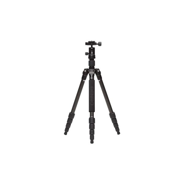 [CLEARANCE] Benro C0691T Transfunctional Travel Angel Carbon Fiber Tripod Kit with B-0 Ball Head, Detachable Leg as 1.3m Monopod, Twist Lock Legs, 5-Section, Extends Up to 1.5m, 6kg Max Payload for Camera Photography | C0691B00 Online now