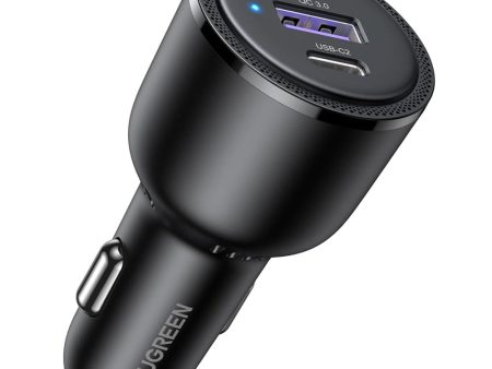 UGREEN 69W PD 3 Port Type C   USB A Fast Car Charger for Mobile Phone Quick Car Charger | 20467 For Sale