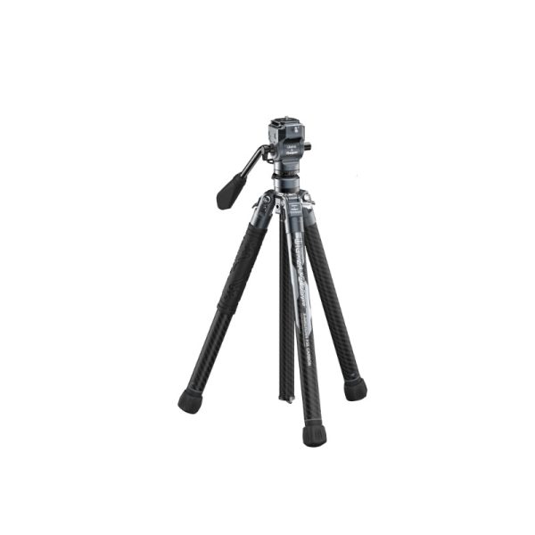 Ulanzi F38 X-AirCross Quick Release Video Travel Tripod Carbon Fiber Lightweight with 1.5m Max. Height, Built-in Phone Holder, Low Angle Shooting, Built-in 360 Degree Panoramic Ball Head, 10kg Max. Payload, Bowl Base for Camera Photography For Sale