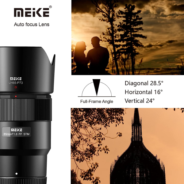 Meike 85mm F1.8 Auto Focus STM Full Frame Multicoated Medium Telephoto Prime Lens for Nikon Z Mount Z50, Z5, Z6, Z7, Z6II, Z7II, Z9, Z30, Z fc Mirrorless Camera Online now