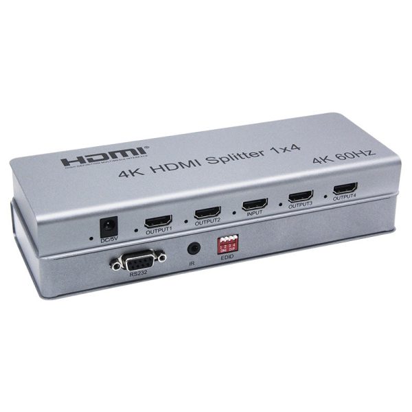 ArgoX HDMI 2.0 Splitter 1x2   1x4   1x8 HDCP 2.2 with 4K 60Hz HDR 3D Video Format, Built-in IR Function, Support Serial Port Online Upgrade, EDID, and Output Downscaling | SFX911-2 SFX911-4 SFX911-8 For Discount