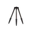 Benro C1190T Travel Flat 5-Section Carbon Fiber Tripod (No Tripod Head) with Twist Lock Legs, Extends Up to 1.3m, 8kg Max Payload, Dust & Water Resistant, Removable 2-Section Center Column for Camera Photography Sale