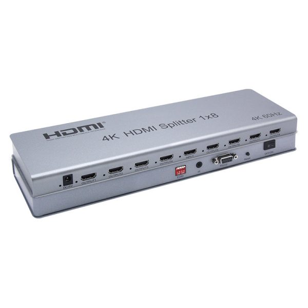 ArgoX HDMI 2.0 Splitter 1x2   1x4   1x8 HDCP 2.2 with 4K 60Hz HDR 3D Video Format, Built-in IR Function, Support Serial Port Online Upgrade, EDID, and Output Downscaling | SFX911-2 SFX911-4 SFX911-8 For Discount