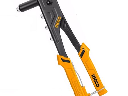 INGCO HRS108 10.5  inches Hand Riveter Applicable Aluminum Alloy Rivet for Installing Blind Rivets Use Sale