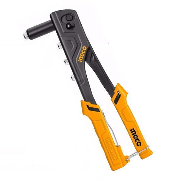 INGCO HRS108 10.5  inches Hand Riveter Applicable Aluminum Alloy Rivet for Installing Blind Rivets Use Sale