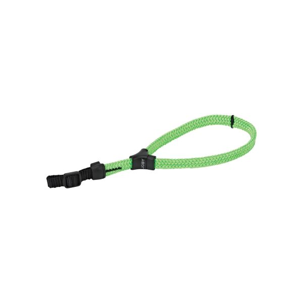 JOBY Camera Wrist Strap Braided Nylon Cord with Adjustable Lock Stopper for DSLR   Mirrorless (Charcoal, Green) | 1271, 1274 For Discount