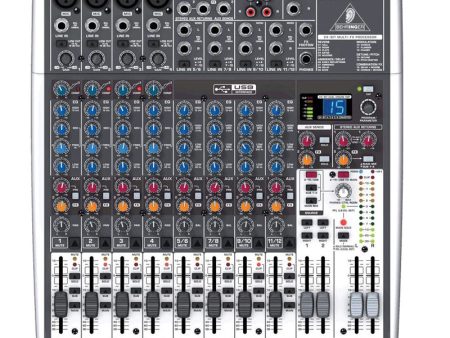 Behringer XENYX X1622USB Premium 16-Input 2 2-Bus Analog Mixer with XENYX Mic Preamps & Compressors, British 3-Band EQ, 24-Bit Multi-FX Processor, USB Audio Interface Online