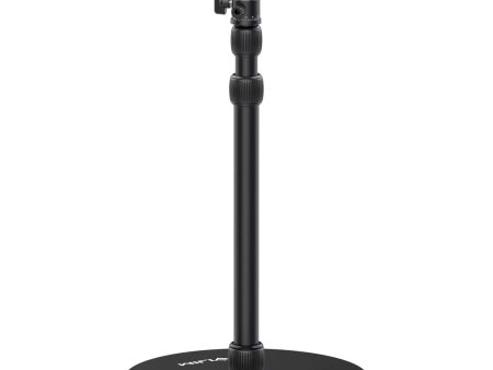 Vijim by Ulanzi LS09 Extendable Heavy Base Stand with 1 4-inch Ball Mount, Smartphone Clip, and Action Cam Adapter for Cameras and Lights | 2952 Online Sale