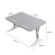 ORICO 60x40cm Foldable Computer Laptop Bed Desk Stand Study Table with 50kg Max Weight, Mini Drawer, Adjustable Legs | LRZ-64 Online