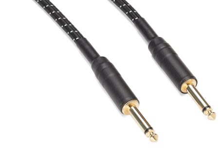 [CLEARANCE] Samson TOURtek PRO TPIW 3   8 Meters 6.35mm Audio Instrument Cable with Nylon Cotton Braided Jacket, Gold Plated Neutrik Connectors and Copper Mesh Shielding | ESATPIW10 ESATPIW25 Hot on Sale