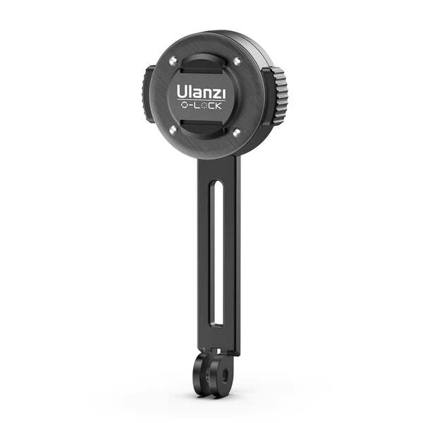 [CLEARANCE] Ulanzi O-LOCK Quick Release To GoPro Adapter with Aluminum Alloy Material for Cases & Phone Magnetic Sticker (Black) | 3085 Supply