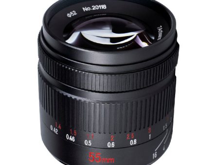 7Artisans Photoelectric 55mm f 1.4 APS-C Format Portrait-Length Prime Lens for Sony E-Mount Cameras Online now