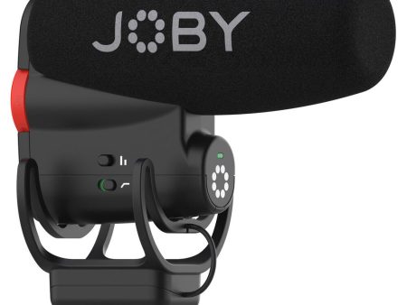 JOBY Wavo Plus On-Camera Supercardioid Microphone with 30 Hrs Runtime, Foam Windscreen, 3.5mm TRS & USB-C Output Ports, LED Indicator, and Built-in Shockmount with Cold Shoe for YouTuber, Vlogging, Filmmaker | 1734 Online