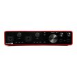 Focusrite Scarlett 8i6 3rd Gen USB Type-C Audio Interface with 2 Mic Instrument Inputs, 24-bit 192kHz Resolution, Switchable Air Mode Online