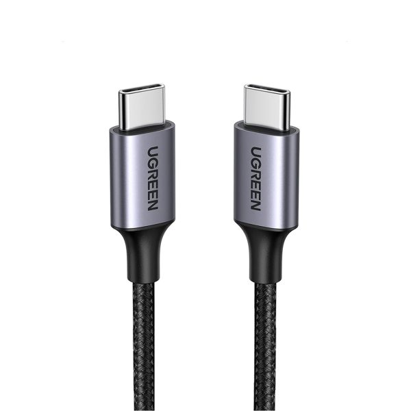 UGREEN 100W PD Type C Male to Male Fast Charging 5A Data Cable with 480Mbps Transfer Speed - 1M, 1.5M, 2M | 7042 For Sale