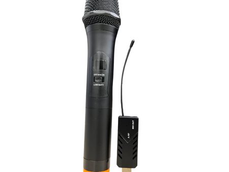 Maono AU-700 USB Wireless Microphone UHF Dynamic Cardioid with Rechargeable Batteries for Vocal Studio Recording and Performance Supply