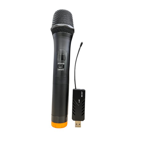 Maono AU-700 USB Wireless Microphone UHF Dynamic Cardioid with Rechargeable Batteries for Vocal Studio Recording and Performance Supply