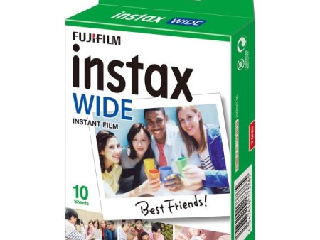 Fujifilm Instax Wide Instant Film 10 Sheets Single Pack - Expiration: January 2022 Online now