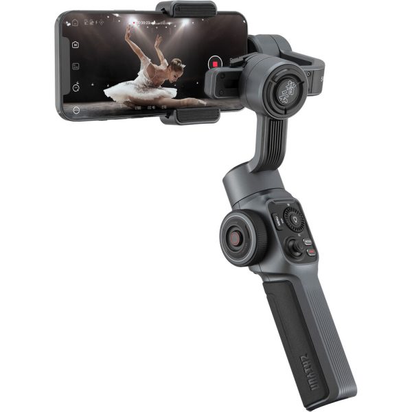 Zhiyun Smooth 5 Smartphone 3-Axis Gimbal Stabilizer Kit with Tripod, 12 Hours Battery Life, USB-C PD Fast Charging, On-board and Mobile App Controls for iPhone & Android Phone Online