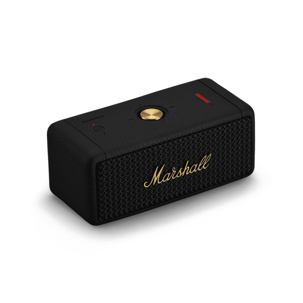 Marshall Emberton II Portable Bluetooth 5.1 Dynamic Speaker with IP67 Water and Dust Resistance, 360 Degree True Stereophonic Sound, 30 Hours Playtime and Iconic Amp-Style Design (Black) Discount