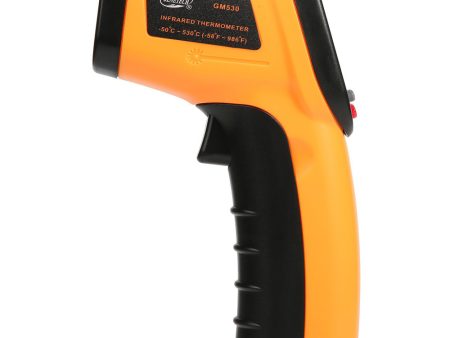 Benetech GM530 Non-Contact Infrared Thermometer Digital Thermal Scanner (Battery Included) with Infrared Sensor from -50° to 530° Celcius, LCD Display for Hot Hazardous Objects, Body & Forehead Temperature Check Fashion