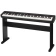 Casio Weighted 88-Key Slim Digital Piano with Scaled Hammer Action Keyboard and 10 Built-In Tones (Stand Included) | CDP-S110BKC2 Cheap