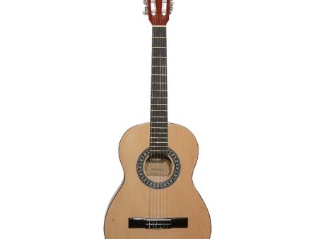 Fernando CG100 18 Fret 6 String Classical Acoustic Guitar with 34-Inch 2 4 Size with Nylon Strings, Linden Body and Chrome Machine Heads for Musicians Fashion