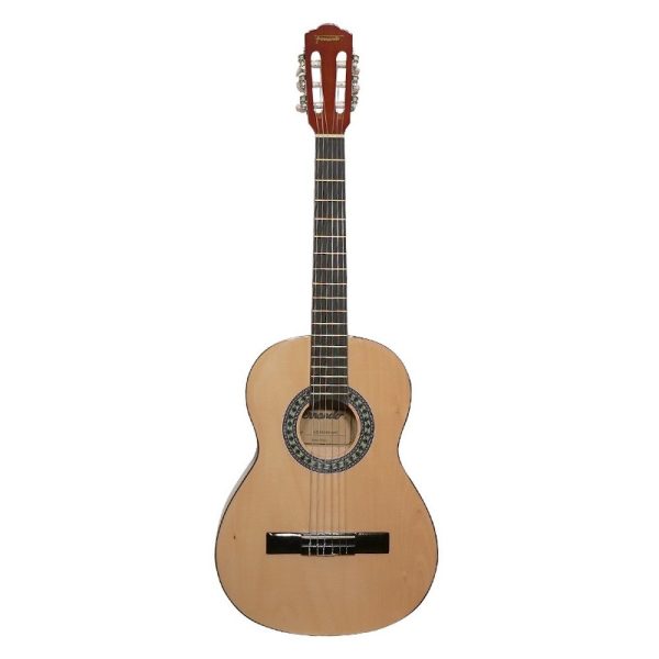 Fernando CG100 18 Fret 6 String Classical Acoustic Guitar with 34-Inch 2 4 Size with Nylon Strings, Linden Body and Chrome Machine Heads for Musicians Fashion