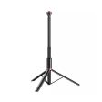 Ulanzi MT-54 Portable Metal Tripod Light Stand with Smartphone Holder, 61  Maximum Length, Non-slip Silicone Pad | 3025 Supply