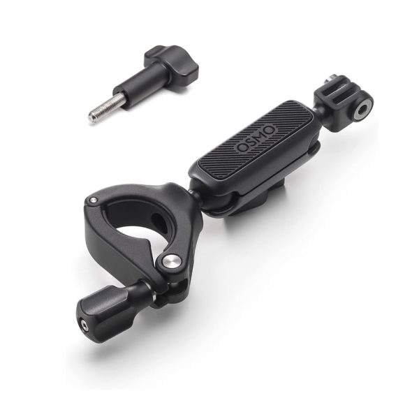 [CLEARANCE] DJI Osmo Action Handlebar Bike Mount for Osmo Action 3, DJI Action 2, Osmo Action with 360 Degree Rotating Mount, Tool-Free Installation, Adjustable Tube Diameter Online