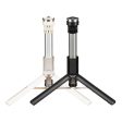 Hohem EP01 Extendable Selfie Stick Tripod with 510mm Max Height, Anti-slip Rubber Feet for iSteady V2 X2 Smartphone Gimbal (Black, White) Supply