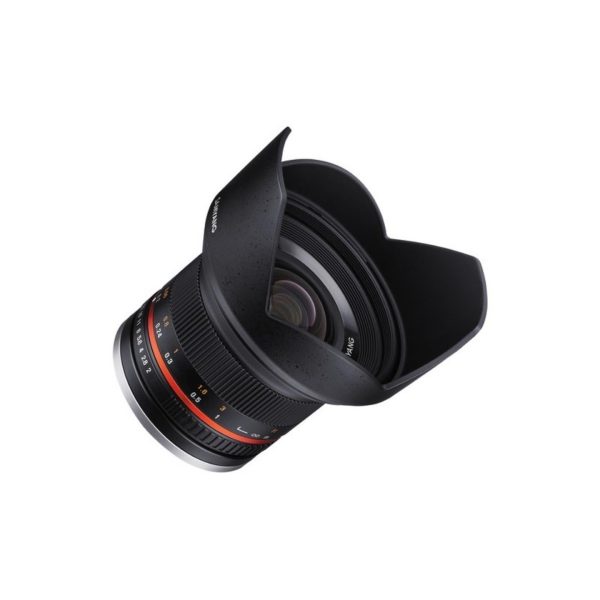 Samyang 12mm f 2.0 Manual Focus APS-C Wide Angle Prime Lens for Canon EF-M Mirrorless Camera with Extra Low Dispersion ED & Aspherical Elements | SY12M-M-BK For Discount