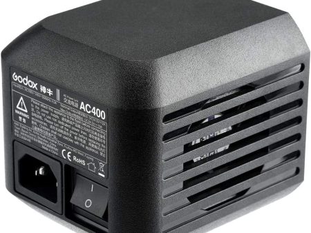 Godox Wistro AC400 400W AC Power Unit Source Adapter for AD400 Pro Video Light with Cable Online Sale