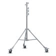 Godox Heavy-Duty Steel Roller Stand with Braked Wheels, 40kg Max Load Capacity, 66    177  Max Height, 1-1 8  Receiver, Retractable 5 8  Pin for Photography Supporting Gear | SA5015 SA5045 Discount