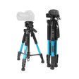 Jeifn by Zomei Q111 4-Section Portable Travel Camera Tripod with 58  Max Height, 5Kg Max Payload with QR Quick Release Plate and Aluminum Construction on Sale