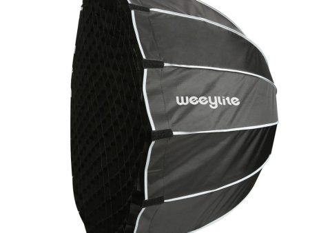 Viltrox VP-90 90cm Foldable Deep Parabolic Softbox Reflector Diffuser with 62cm Depth, Carrying Bag and Honeycomb Grid Filter for Studio Photography and Lighting Fashion