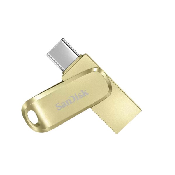 SanDisk Ultra Dual Drive Luxe 32GB 64GB 128GB 256GB USB A 3.2 Gen 1 to Type-C OTG Flash Drive with 400MB s Read Speed and SanDisk Memory App Support | Silver, Gold Online Hot Sale