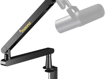 Maono BA92 Microphone Suspension Boom Arm Stand Aluminium Alloy 360 Degree Joint for Podcast, Vocal Studio Recording Discount