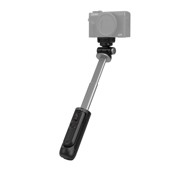 SmallRig SR-RG1 Extendable Wireless Shooting Grip Selfie Stick Tripod with Bluetooth Remote Control, 360 & 180 Degree Pan and Tilt and 1.5kg Load Capacity for Select Sony & Canon Mirrorless Cameras 3326 Discount