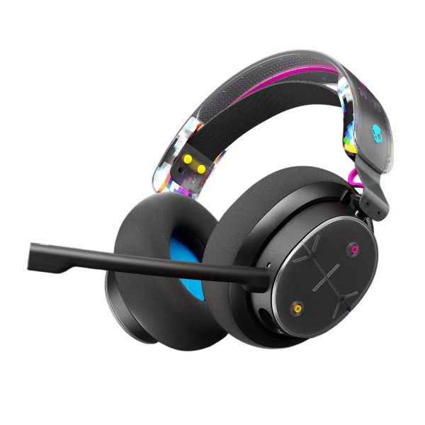 Skullcandy PLYR Wireless Gaming Over-Ear Multi-Platform Stereo Headset with Smart Mic, Supreme Sound, Bluetooth 5.0, & Advanced Audio Controls Headphones (Black) Supply