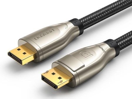 UGREEN 8K 60Hz UHD HDR DisplayPort DP 1.4 Cable 32.4Gbps Gold-Plated Nylon Braided Cord (1M, 2M, 3M) | 6084 on Sale