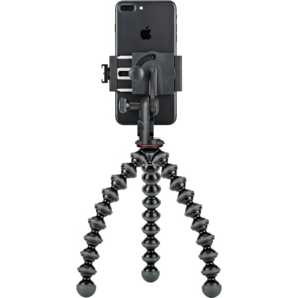 [CLEARANCE] JOBY Griptight Pro 2 Handheld Gorillapod with Tilt Adjustments, Multimode Smartphone Support, 1 4 -20 Threaded Accessory Holes and Cold Shoe Mount for Smartphone and Cameras 1551 For Discount