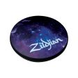 Zildjian 6  Galaxy Practice Pad with Solid MDF Black Base for Beginners Player, Drummers | ZXPPGAL06 on Sale