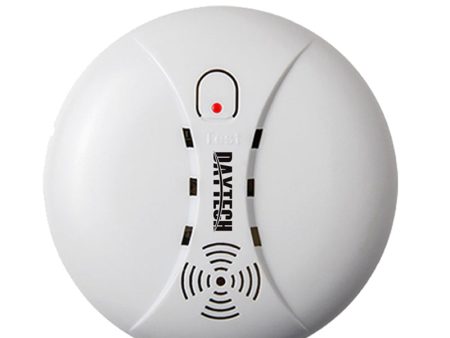 DAYTECH Photoelectric Wireless Smoke Detector Fire Preventive Alarm System for Home, Office, School, Hotel, Hospital, Restaurant Indoor Establishments | SM02 Online now