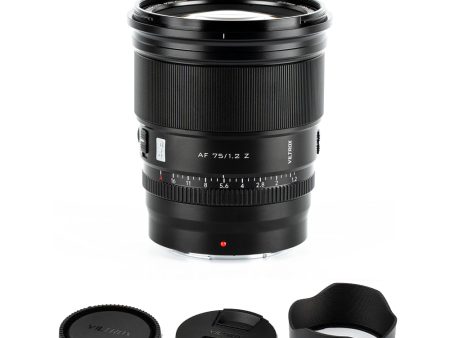 Viltrox AF 75mm f 1.2 Z Telephoto Prime Lens with APS-C Format, STM Autofocus Motor and AF MF Switch for Nikon Z-Mount Mirrorless Cameras Online