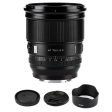 Viltrox AF 75mm f 1.2 E Telephoto Prime Lens with APS-C Format, STM Autofocus Motor and AF MF Switch for Sony E-Mount Mirrorless Cameras on Sale