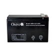 OMNI Sealed Lead Acid Rechargeable Battery 12V 9Ah with 20 Hours Recharging Time, Maintenance Free, Heat & Impact Resistant Jar Casing | SRB-12V9AH Supply