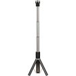 Hohem EP01 Extendable Selfie Stick Tripod with 510mm Max Height, Anti-slip Rubber Feet for iSteady V2 X2 Smartphone Gimbal (Black, White) Supply