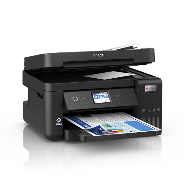 Epson EcoTank L6290 A4 Duplex All-in-One Refillable Ink Tank Borderless Printer with Print, Scan, Copy and Fax Function, ADF Capability, Spill-Free Refilling, USB PC, Wi-Fi and Ethernet Connectivity for Home, Office and Commercial Use Online Sale