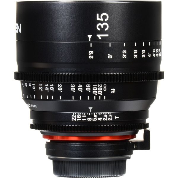 Samyang Xeen 135mm T2.2 Manual Focus Cine Lens For Sony E-Mount Mirrorless Cameras | SYXN135-E Online Hot Sale